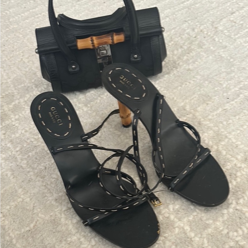 2002 Gucci X Tom Ford Bamboo Mini bullet bag